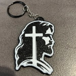 Jesus Keychain with Cross new