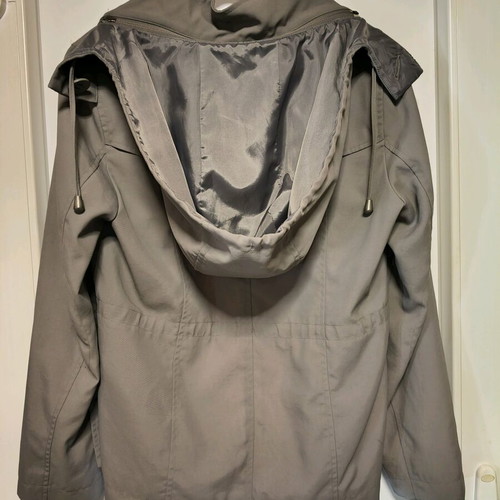 Marks and Spencer lightweight jacket like new, grey-beige, size 14