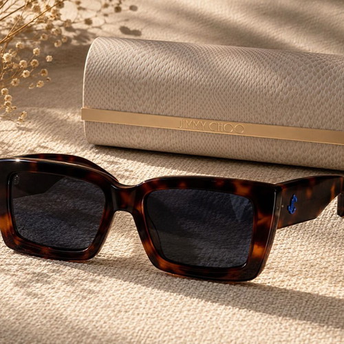 Jimmy Choo VITA/S 086/KU sunglasses, brown Havana