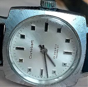 Cortébert σπάνιο Ελβετικό vintage , συλλεκτικό γυναικείο ρολόι χειρός του 1970s