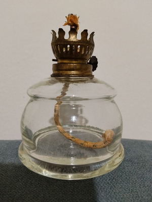 Oil lamp used