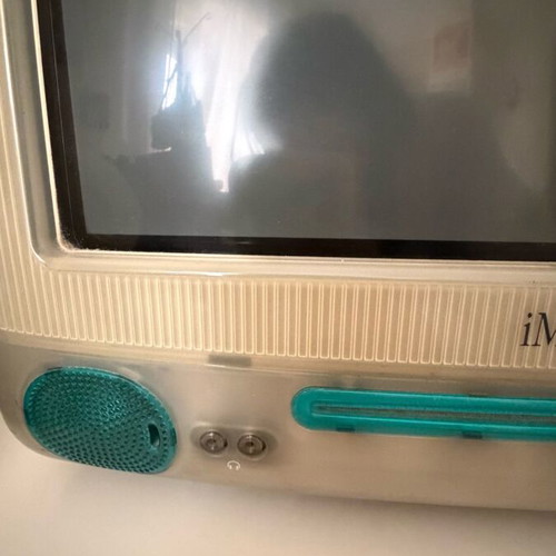 iMac G3 used, green color, unknown condition