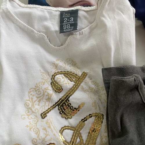 Zara kids long sleeve shirts, pack of 7, ages 2-3