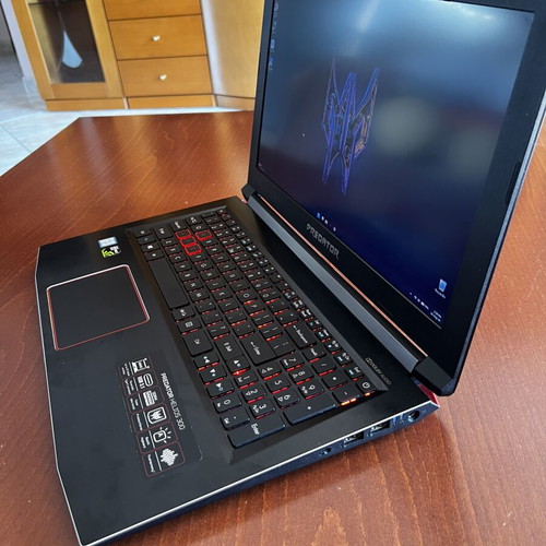 Acer Predator Helios 300 gaming laptop i7 GTX 1060 16GB 2.25TB