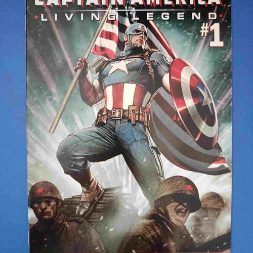 Captain America Living Legend 1 comic book used