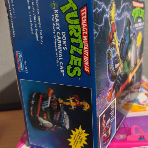 Don's Krazy Carnival Car vintage 1991 sealed Teenage Mutant Ninja Turtles