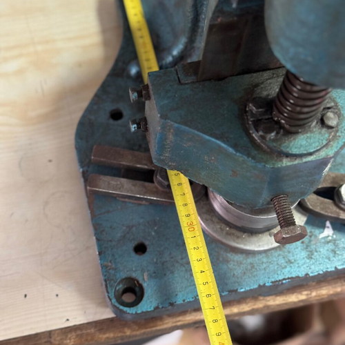 Jewelry press used, small tabletop tool for many tasks