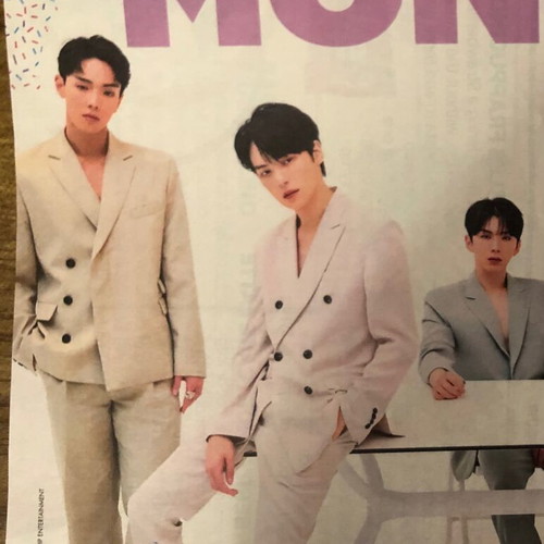 MonstaX J-14 poster new from magazine