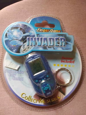 Invader finger game ηλεκτρονικό μπρελόκ καινούργιο