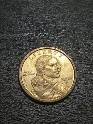 Δολάριο Sacagawea 2000 ΗΠΑ σαν καινούργιο