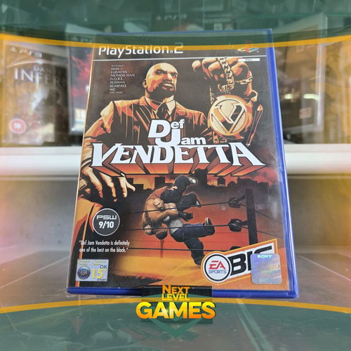 Def Jam Vendetta PS2 game used