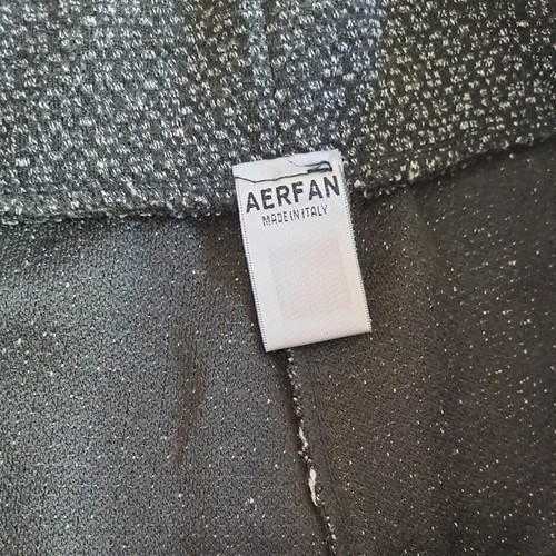 Aerfan pants like new, tweed look, one size, black and white