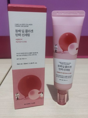 Round Lab Camellia Deep Collagen Firming Sun Serum 50ml καινούργιο
