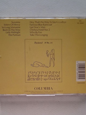 Leonard Cohen Greatest Hits CD used, rock