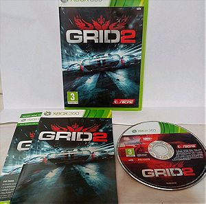 GRID 2 XBOX 360 GAME