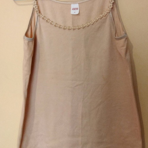 Cotton women's tank top like new, size L