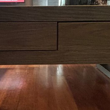 Coffee table Alexopoulos & Co like new, 120×80×40 cm, fressato oak