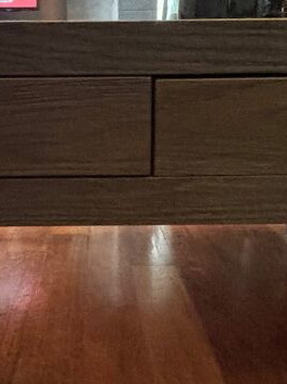 Coffee table Alexopoulos & Co like new, 120×80×40 cm, fressato oak