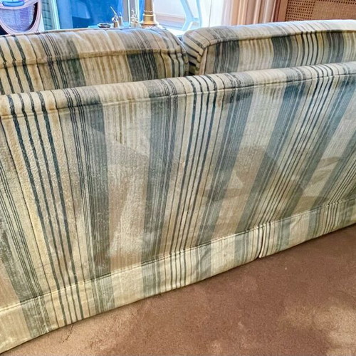 Velvet 3-Seater Sofa Used From USA