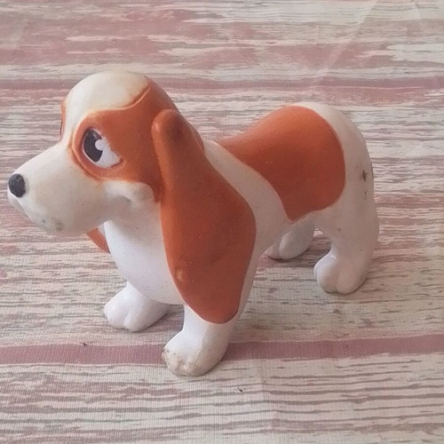 Soft figure Spaniel dog toy used