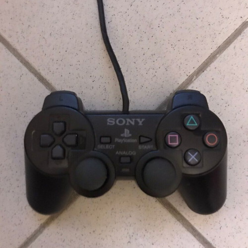PlayStation 2 controller used, needs cable repair