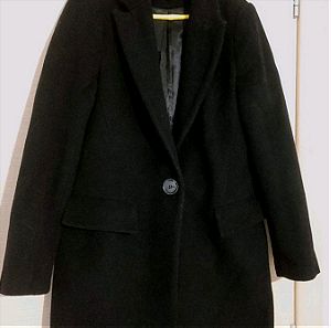 Παλτό μαύρο ZARA Small