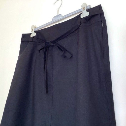 Black A-line skirt with beige stripes XXXL / 46 / 18·New with tags·Bhs