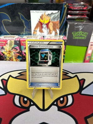 Pokemon Communication Black and White Card 2011 used, uncommon