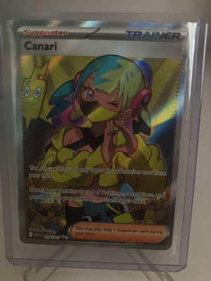 Κάρτα Canari Trainer Full Art Pokémon Ascended Heroes καινούργιο
