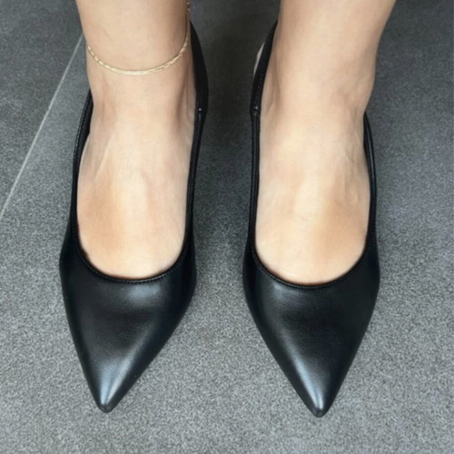 Tamaris mule pumps 7cm excellent anti touch new black size 36