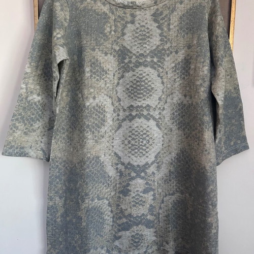 Zara mini grey dress with animal print -  15,00 - Vendora.cy