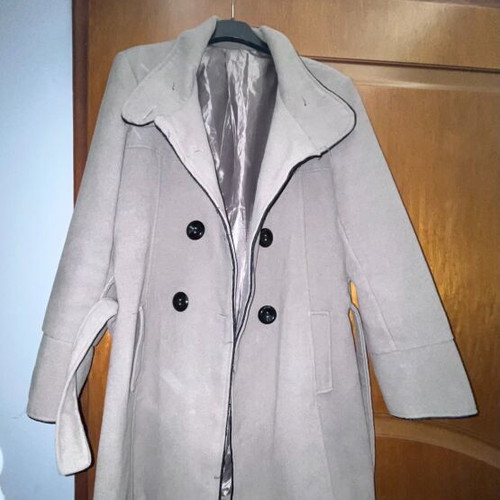Women's coat like new, gray, size XXL