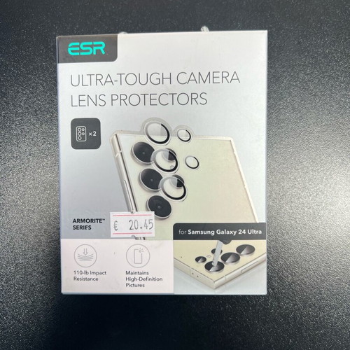 ESR camera lens protectors for Samsung Galaxy S24 Ultra new, pack of 2