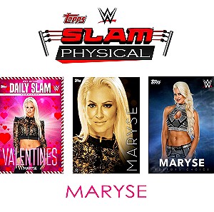 WWE SLAM Physical Trading Cards - Maryse