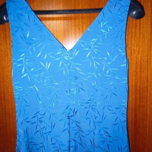 Raxevsky blue medium dress like new with small jacket
