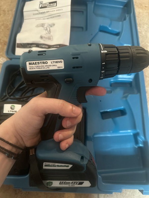 Maestro Δραπανοκατσάβιδο Μπαταρίας 18V 2x2Ah LT18DVD Καινούργιο