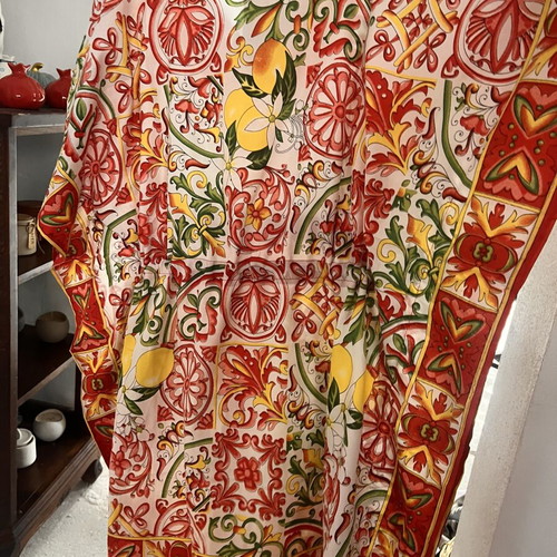 Dress with shirring, new, one size