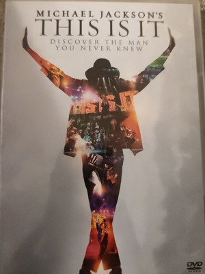 This Is It Michael Jackson DVD used movie