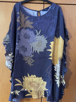 Next Plus Size Blouse Size 20 Like New, Multicolor