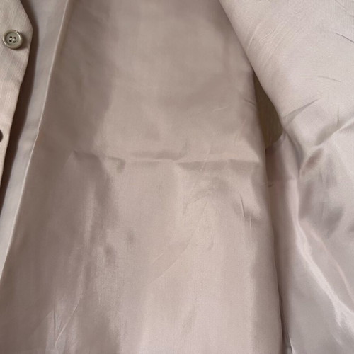 Beige vest XS with buttons like new
