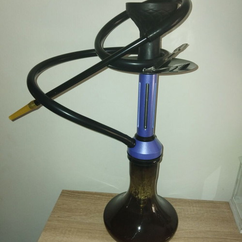 Hookah 50 cm new, complete with hose, bowl, and base