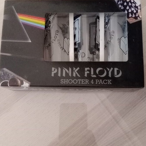 Pink Floyd set of 4 shooter glasses new