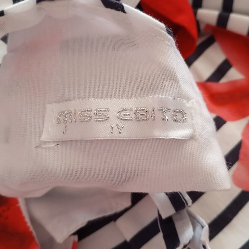 Miss Ebito floral striped dress 1Y like new