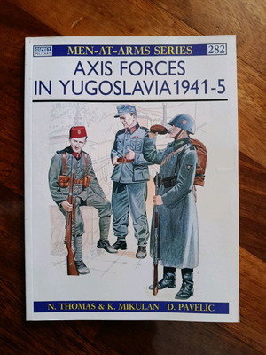Osprey Men-At-Arms 282 used, Axis Forces in Yugoslavia 1941-5