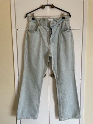 Τζιν σε ίσια γραμμή H&M σαν καινούργιο, μέγεθος XL, μπλε