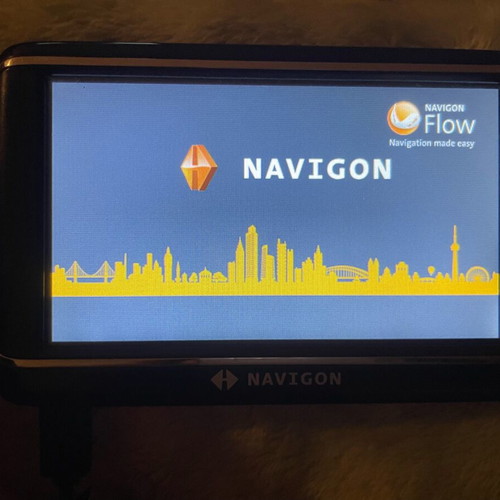 Navigon N40 Easy car GPS navigator used