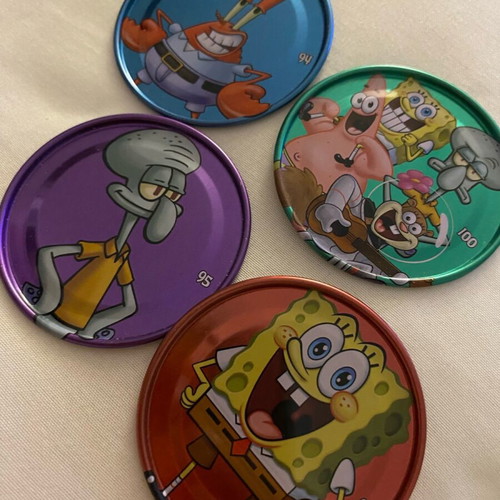 Metal caps SpongeBob used like new