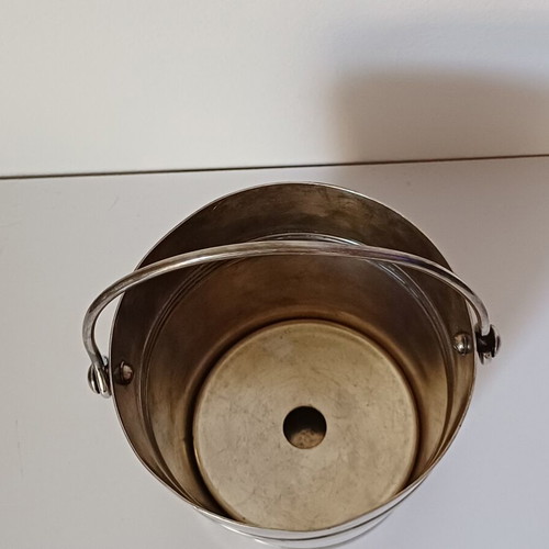 Christofle Gallia Biarritz Vintage Silver-Plated Ice Bucket used