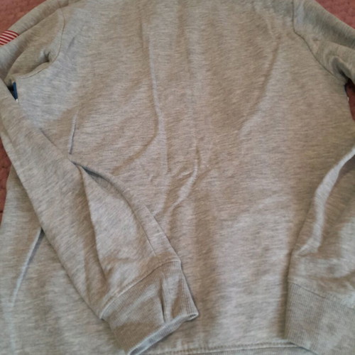 Boys' sweatshirt 8-10 years H&M like new, gray and blue