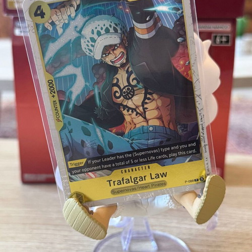 One Piece TCG Trafalgar Law P-088 V.2 Foil card new